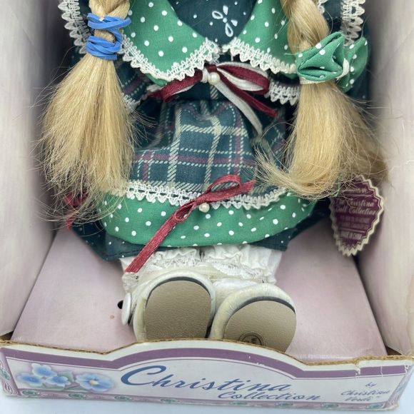 2000 Christina Collection By Christina Verdi Petite Porcelain Collectible Doll - Picture 10 of 14